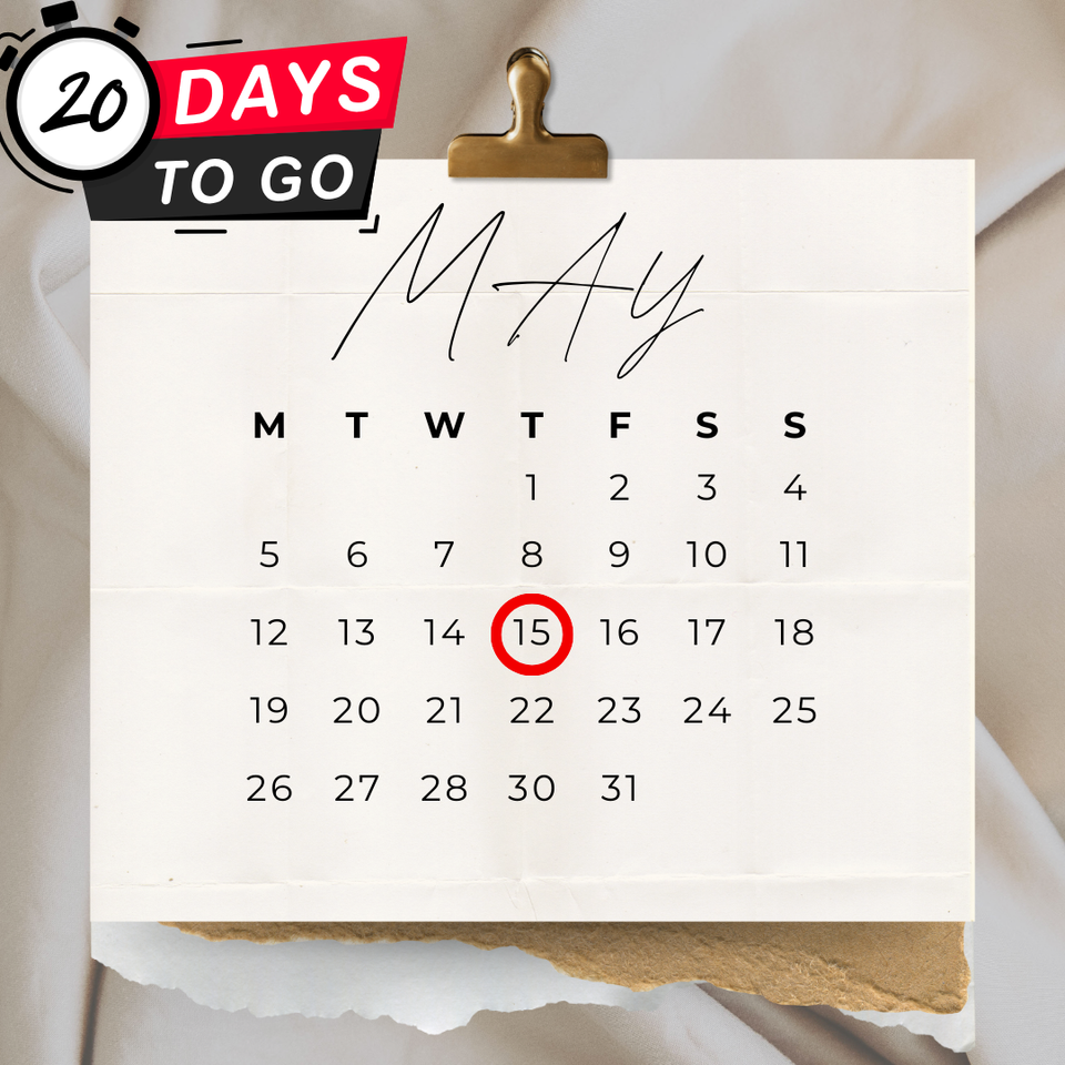 20 Day Countdown